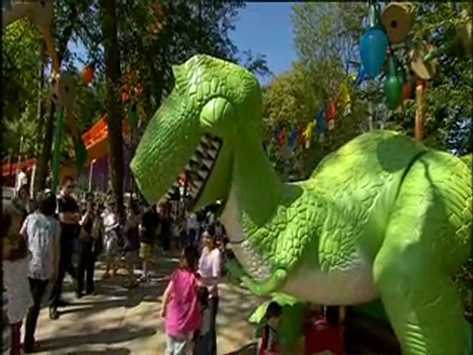 Cérémonie d'ouverture de Toy Story Playland