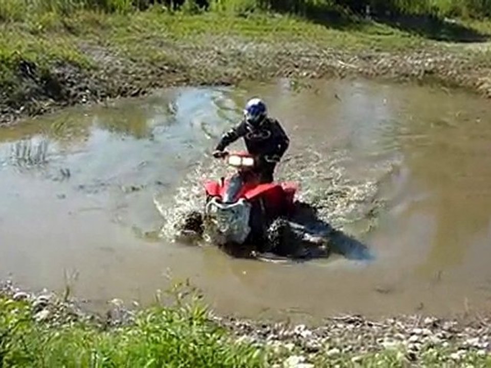 traverser d'une flaquinette