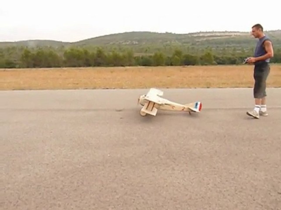 spad 18cc voltige 1° fois !!