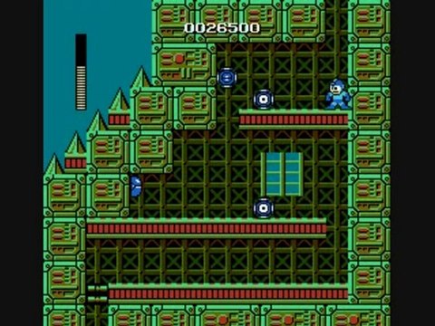 Megaman 1 part 8 - Le château de Wily, second niveau