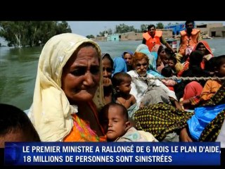 Pakistan: l'armée organise le sauvetage des survivants