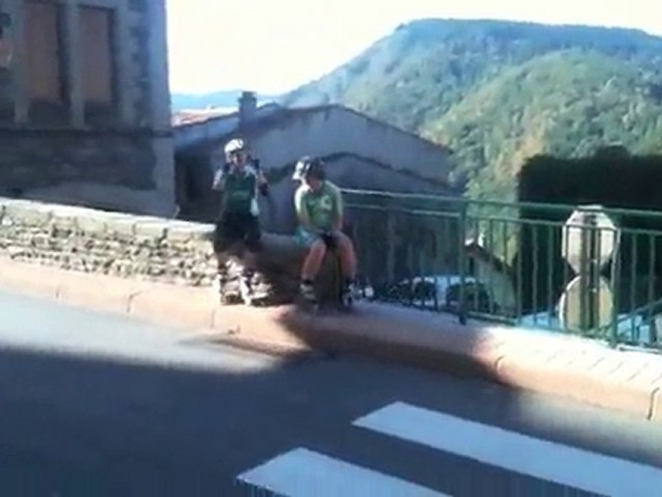 Saint etienne roller. Montée au bessat