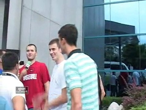 Novica Veličković dan posle pobede nad Hrvatskom