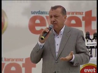 Ak Parti Referandum da EVET istanbul Mitingi LOGOSUZ 5/6