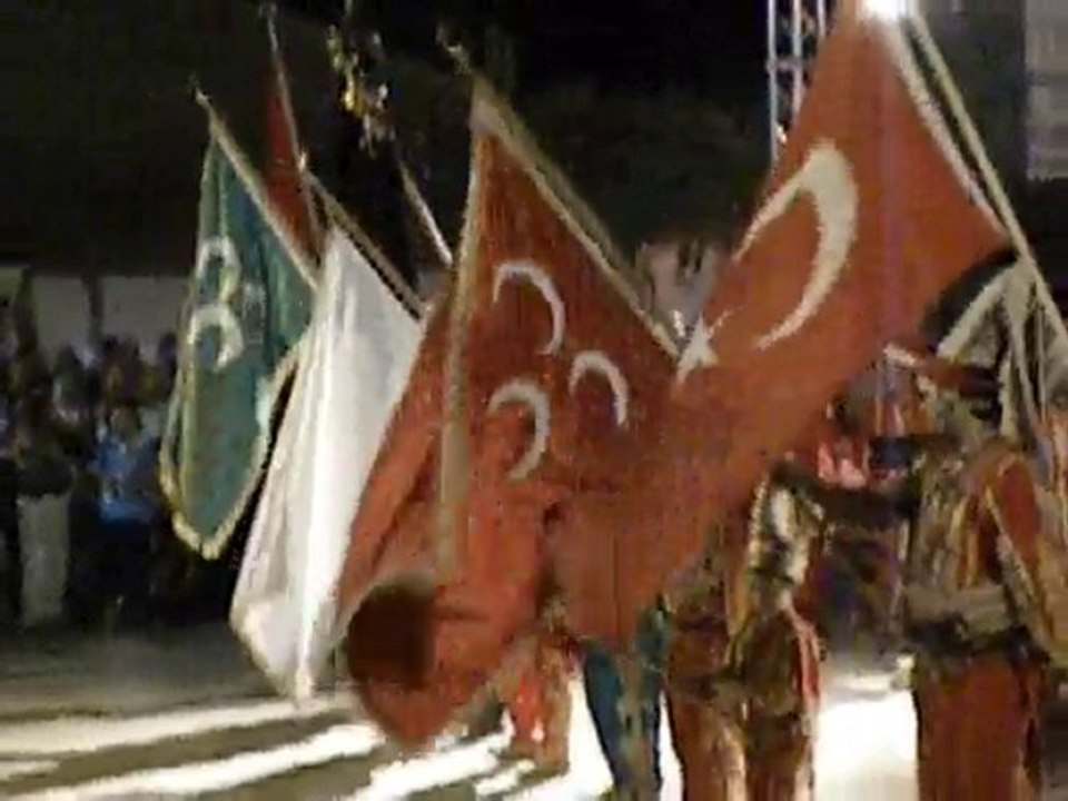 ÇAĞIRGAN KASABASI  1. TÜRKMEN YÖRÜK ŞENLİĞİ MEHTER GÖSTERİSİ