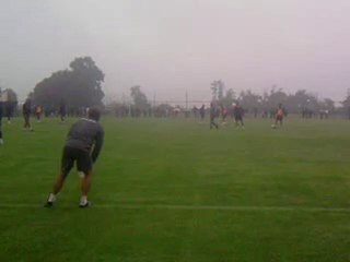 Entrainement des Girondins de Bordeaux.