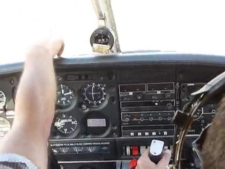 Néné aux commandes du Pipper