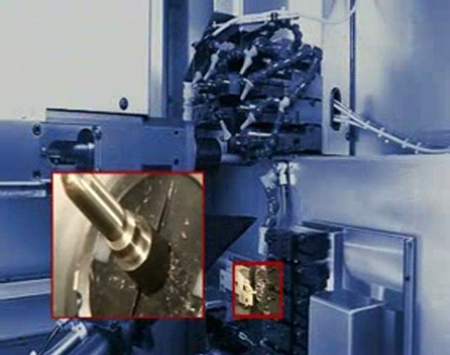 MachineTools.TV, Tornos DECO13a Dental Implant