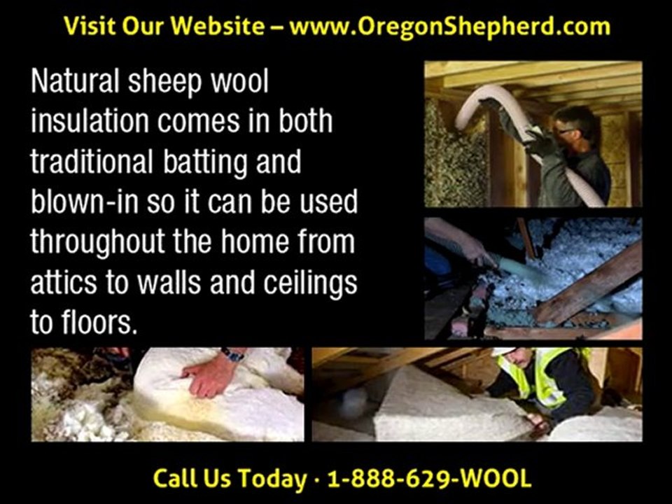 Natural Wool Insulation, Wool Insulation - Call  888-629-96