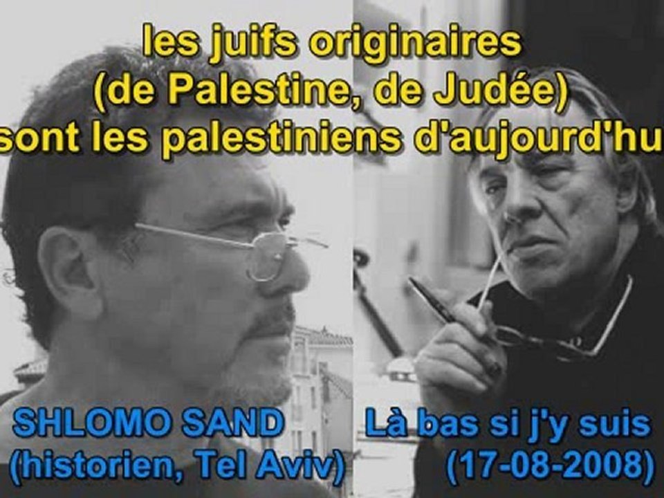 Shlomo Sand le peuple d israel en exile est mythe!!!!!!!!!!!