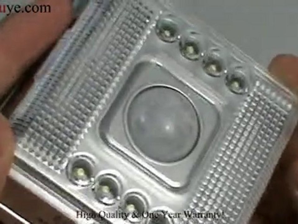 8 LED Light Lamp with PIR Auto Sensor