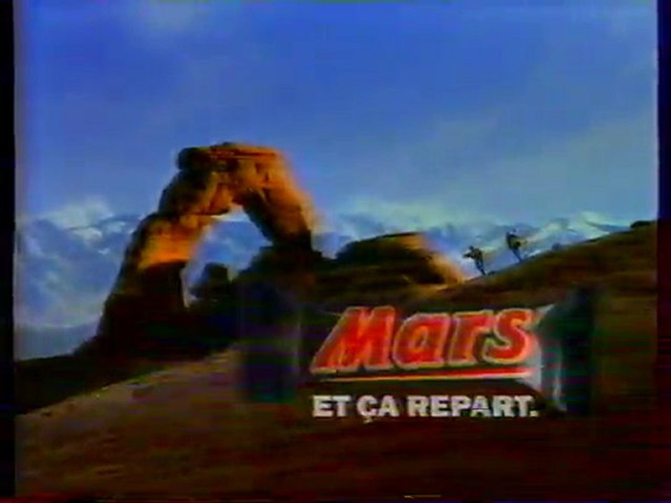 Publicité Un MARS et ça repart 1996
