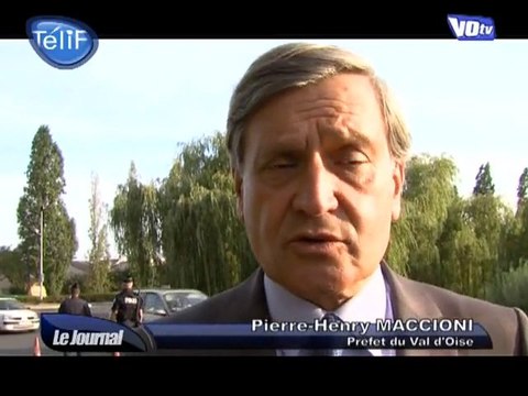 Contrôle routier renfoncé en Val-d'Oise