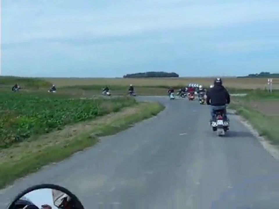 Rallye du Retro scooter Harnes -  Balade -