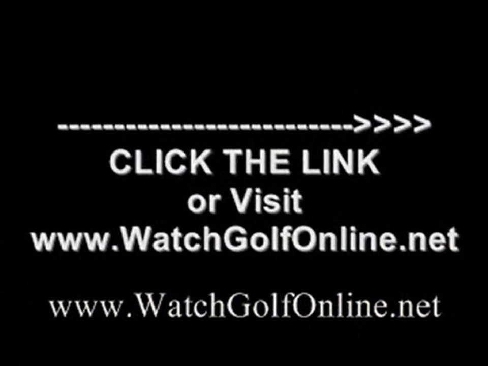 watch The BMW Championships golf 2010 streaming online