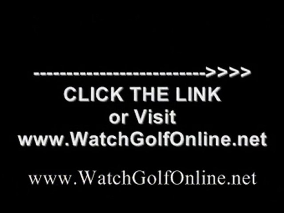 watch golf The BMW Championship 2010 live streaming