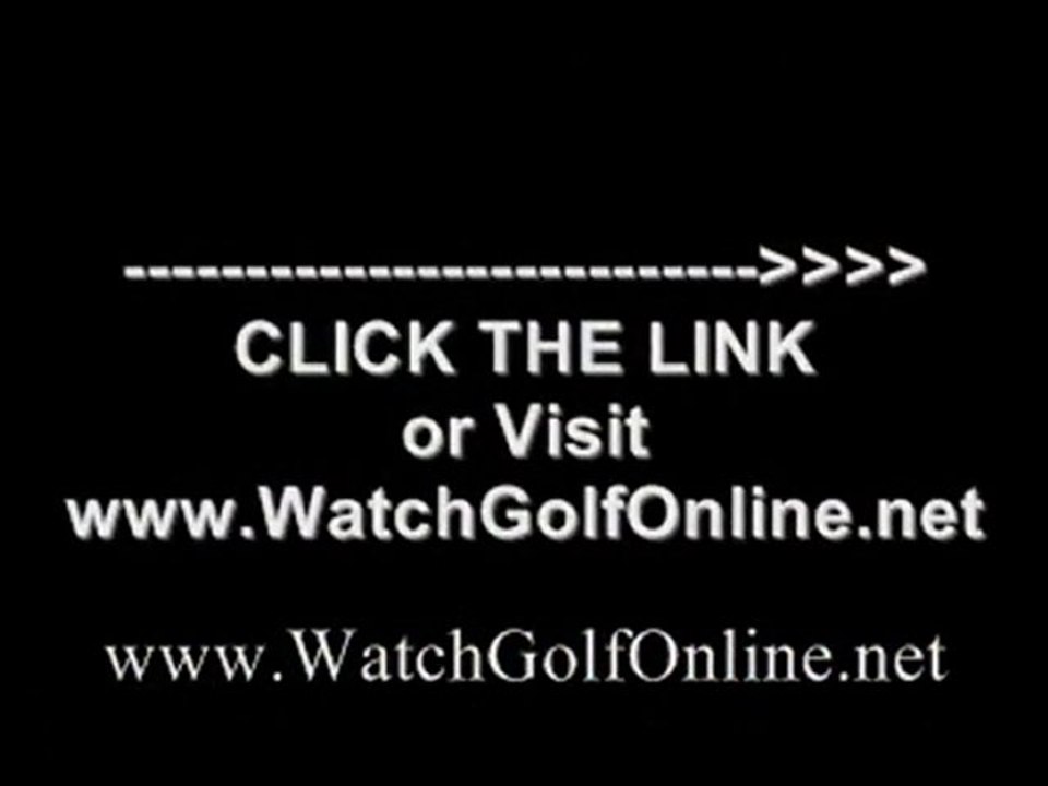 watch golf The BMW Championship 2010 stream online