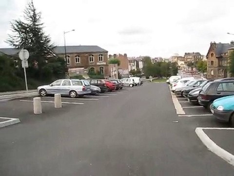 Cours de la République au temps des automobiles Le Havre