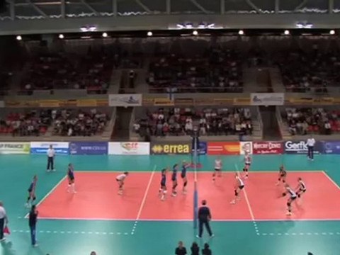 VOLLEY-BALL 3° SET FRANCE-FINLANDE FÉMININES