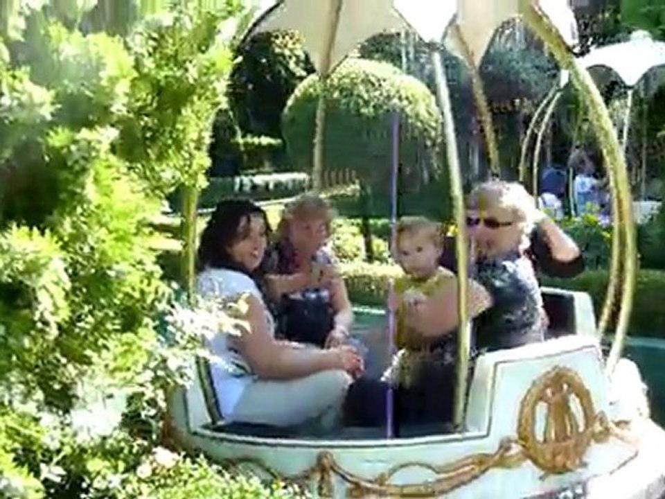 Petit bateau sur l'eau europapark