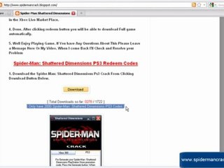 Spider-Man- Shattered Dimensions Crack Free On Xbox 360, PS3