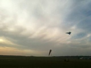 Passage rapide du RAFALE de l'armée de l'air, pontoise