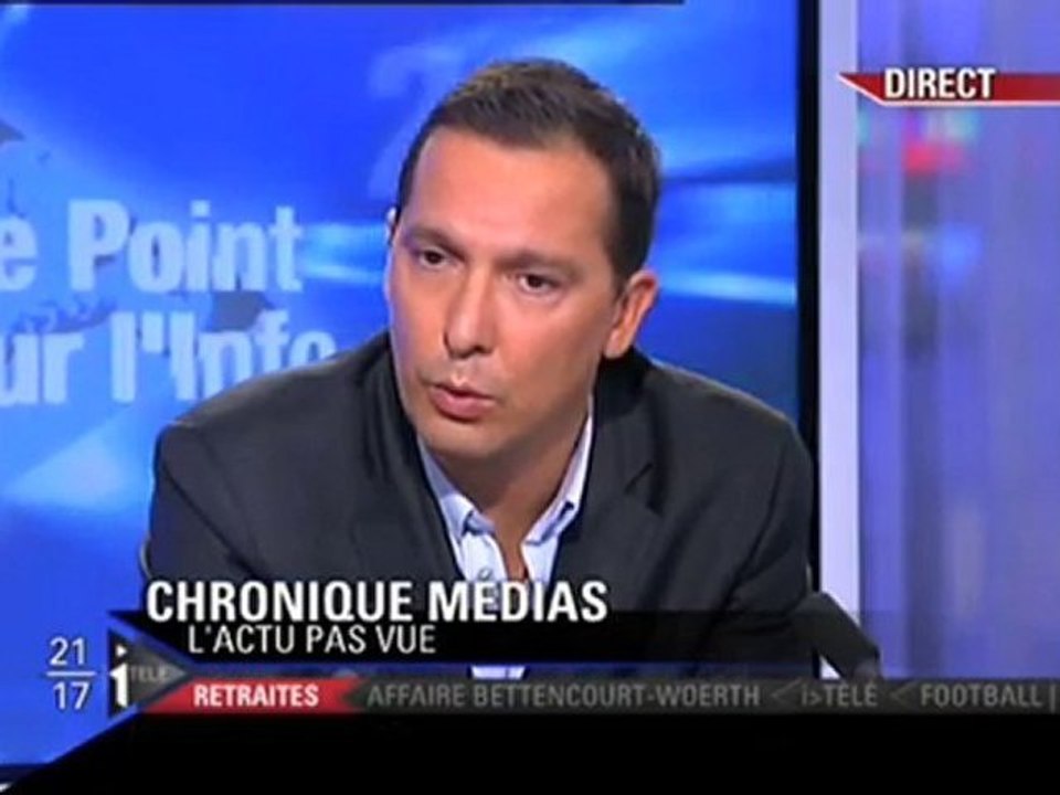 Guy Alves (Bygmalion) dans "Le Point sur l'info" - le 03/09/2010