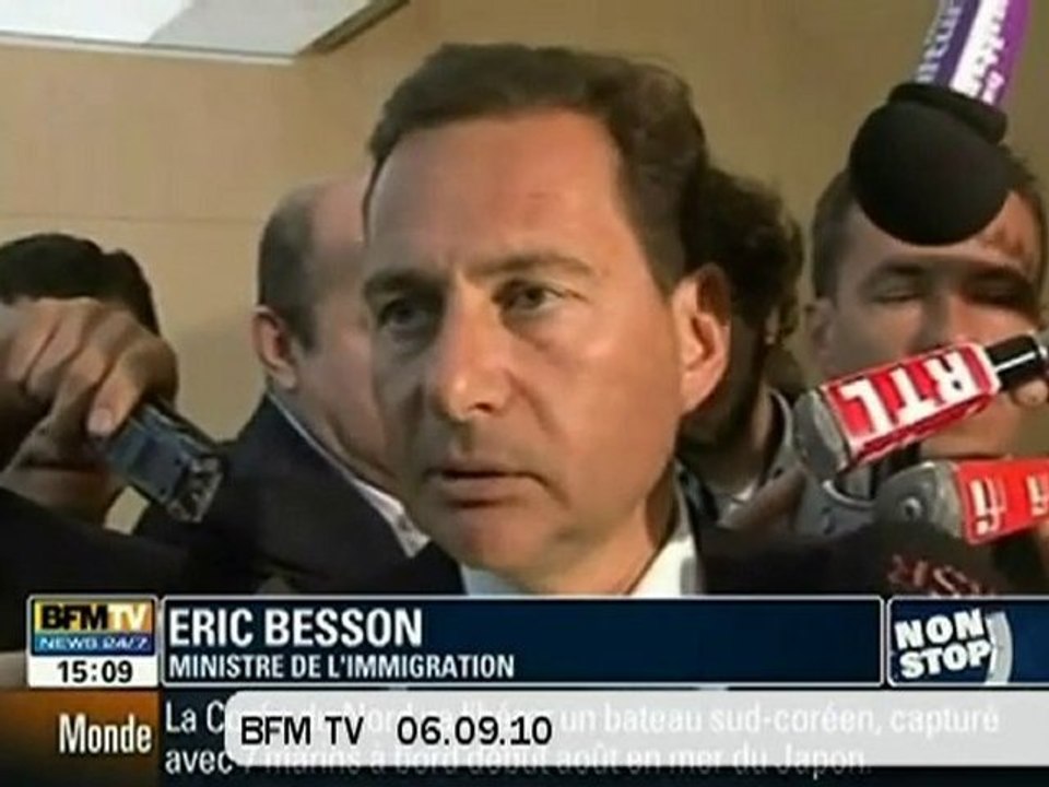 Déchéance nationalité: Besson-Hortefeux "main dans la main"