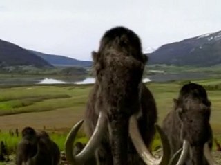 Marche avec les animaux - Mammouth et les hommes p2