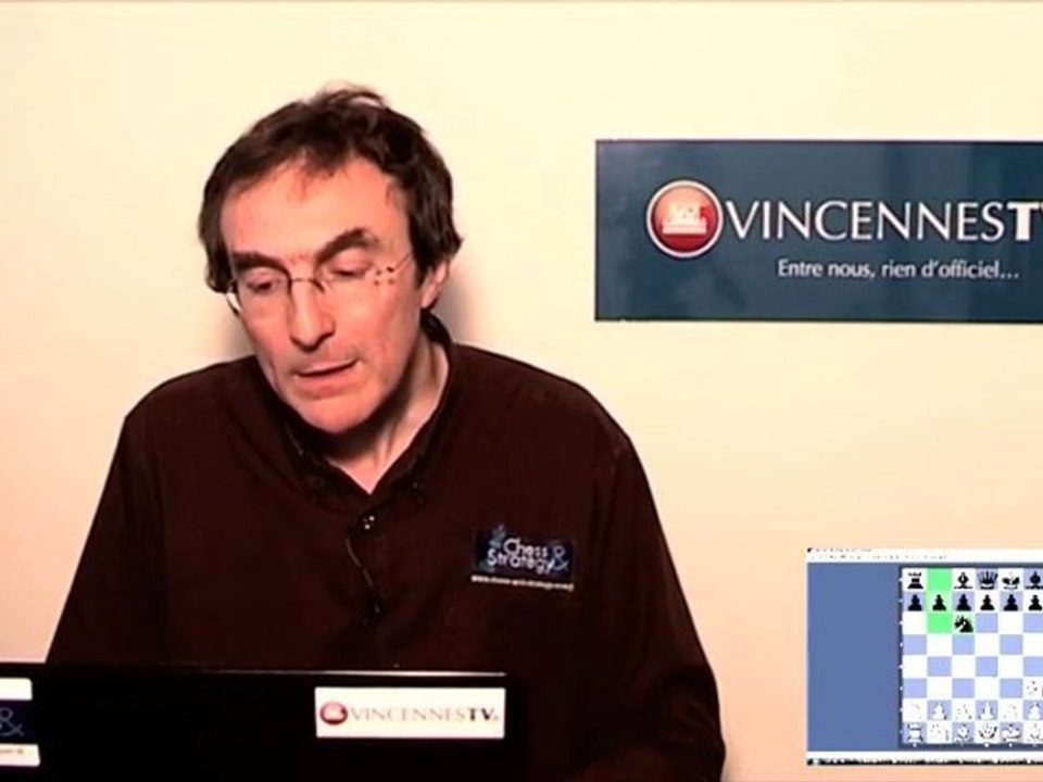 Vincennes TV : Les échecs simplement leçon 5 le Cavalier