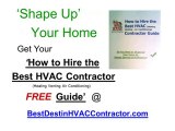 Best Destin HVAC Contractor: Efficient Heating Maintenance