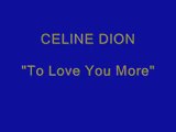 Celine Dion-To Love You More (iPhone & iPod)