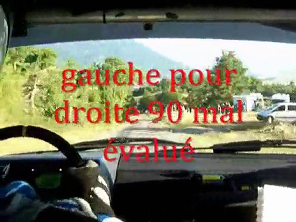 Rallye Gap Racing blocage 2010