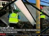 Se prolonga estado de emergencia en Nueva Zelanda tras terre
