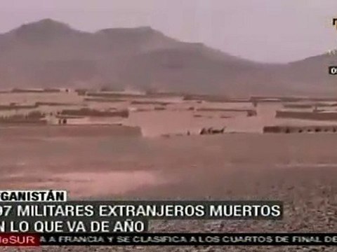 Dos militares extranjeros muertos en Afganistán