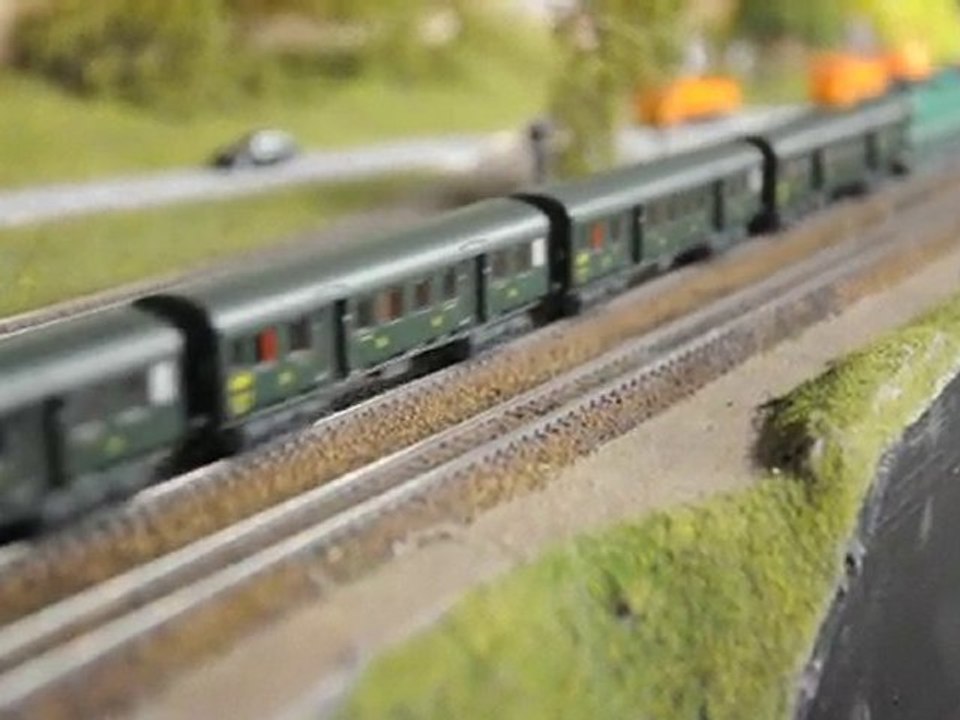 voitures Romilly Trains 160  sur le réseau Lille Modélisme