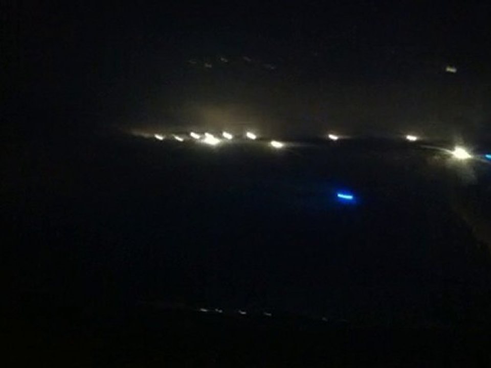 Roulage dans la brume à Saint-Brieuc