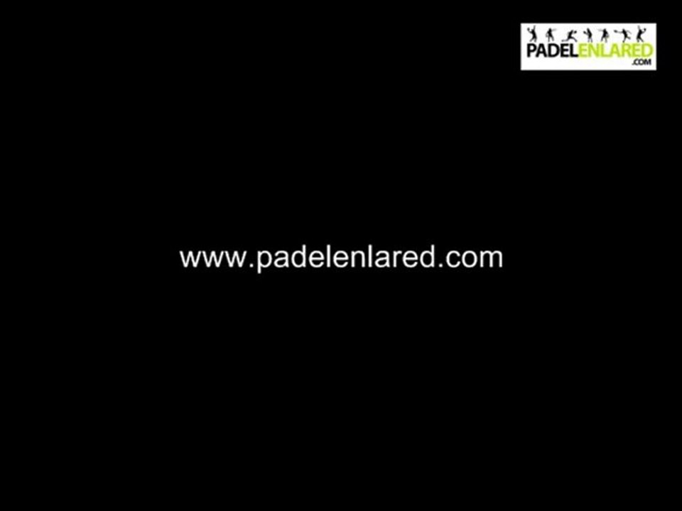 Golpe de derechas con las palas de padel drop shot