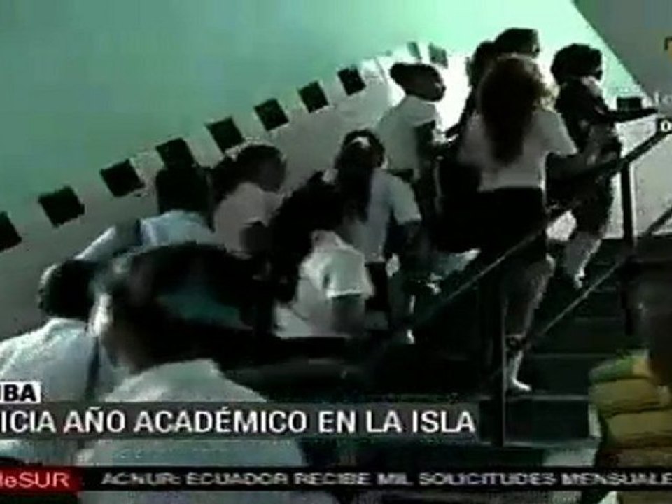 Inicia año escolar en Cuba