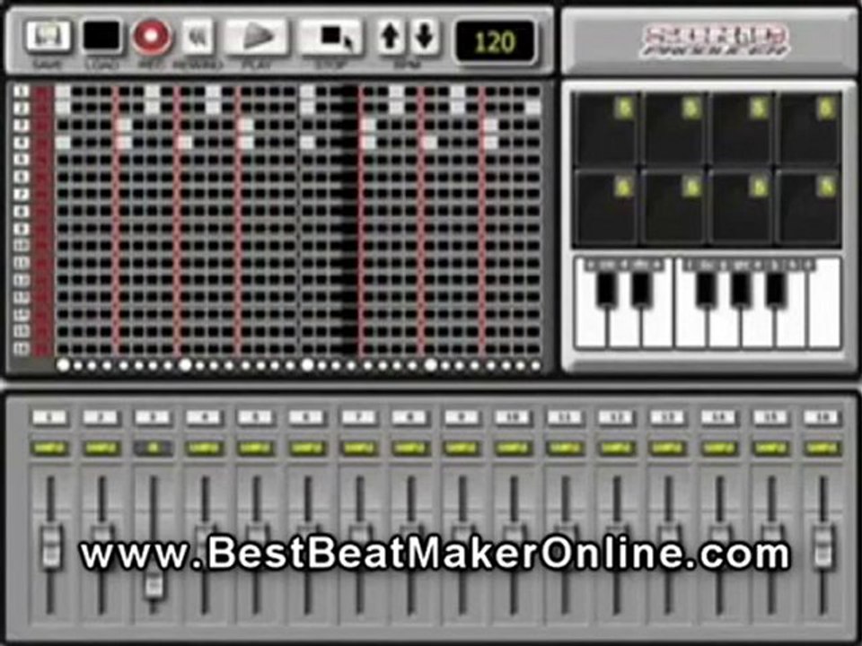 Hip Hop Beat Maker - Make you hip hop beats with this beat