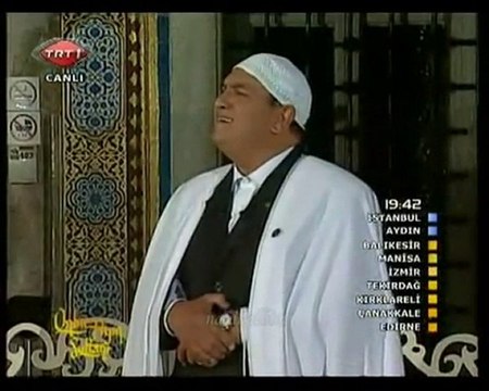 Ahmed Naina İftar ezanı 2010 Ramazan TRT