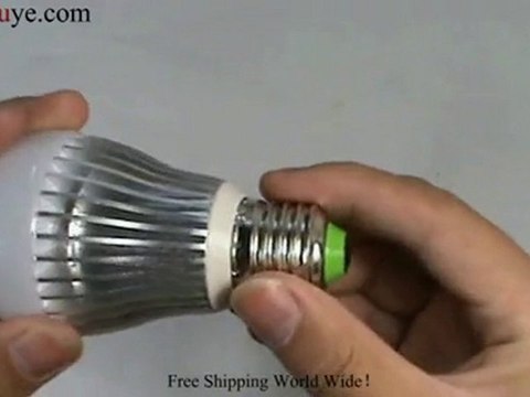2W E27 1 LED Light Lamp Bulb