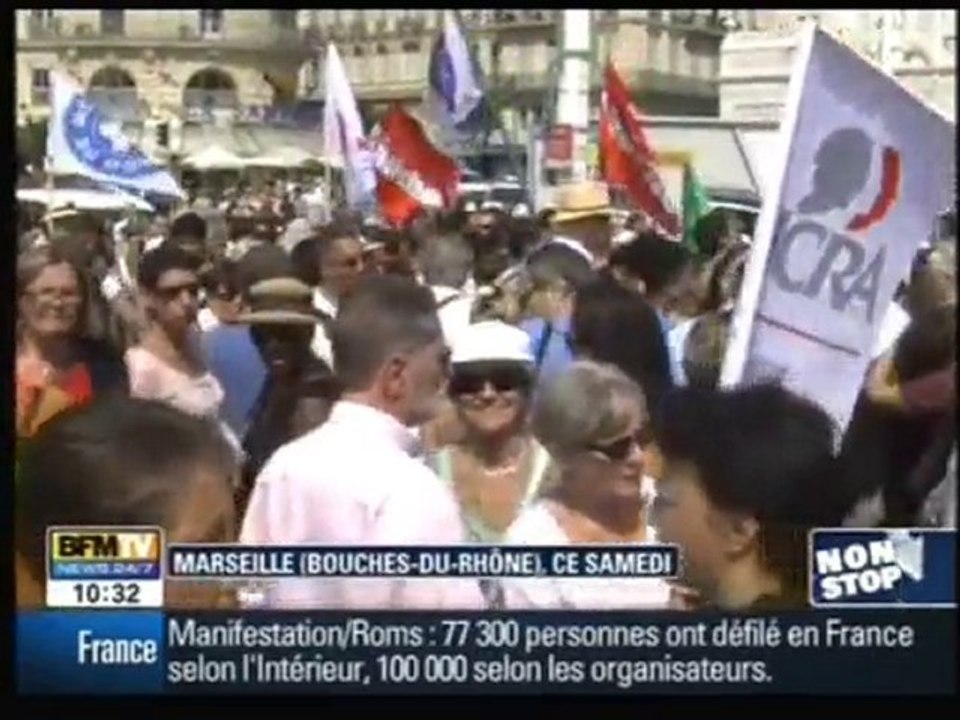 Manifs contre la Sarko xénophobie