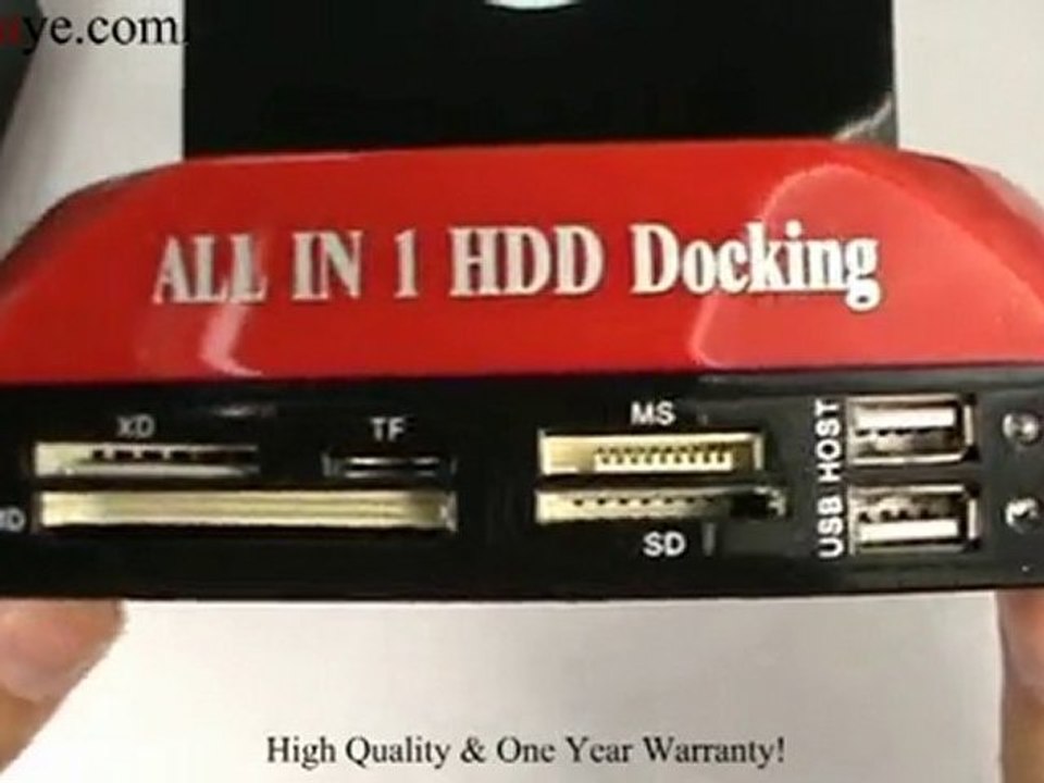 All in 1 HDD Docking Station with Card Slots