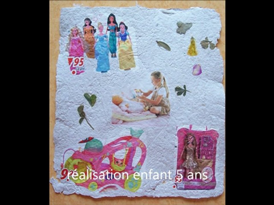 fabrication papier avec inclusions