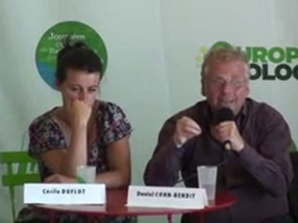 Daniel Cohn-Bendit - Plénière JDE - "Quels partenaires ?"