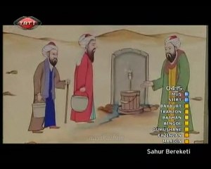 Minyatür Medine kuyusu Hz.Osman ve Yahudi TRT
