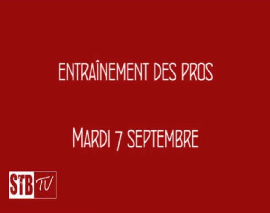 Entrainement Pros - 07/09/10
