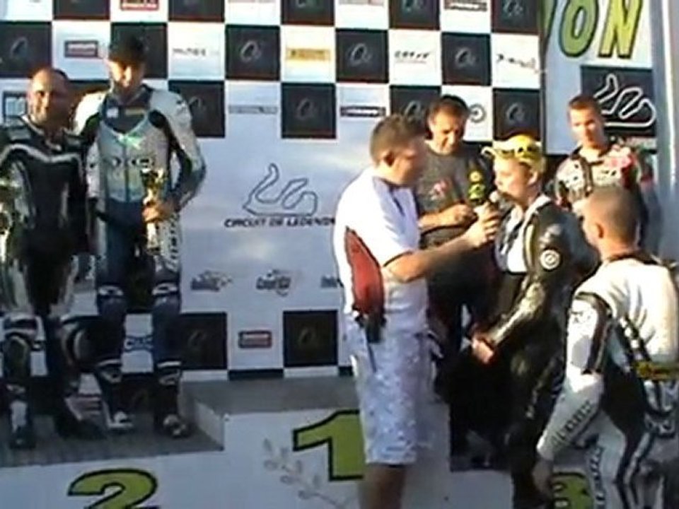 Podium O3Z Lédenon 2010