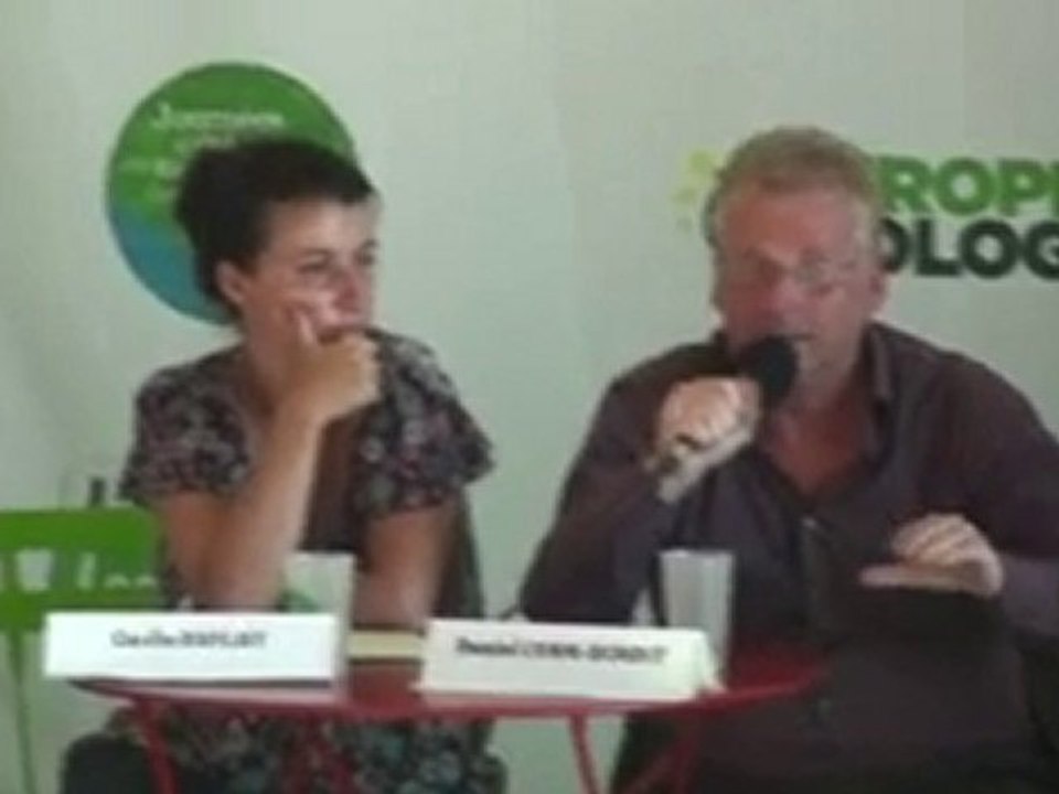 Daniel Cohn-Bendit - Plénière JDE - Drogue et jeunesse